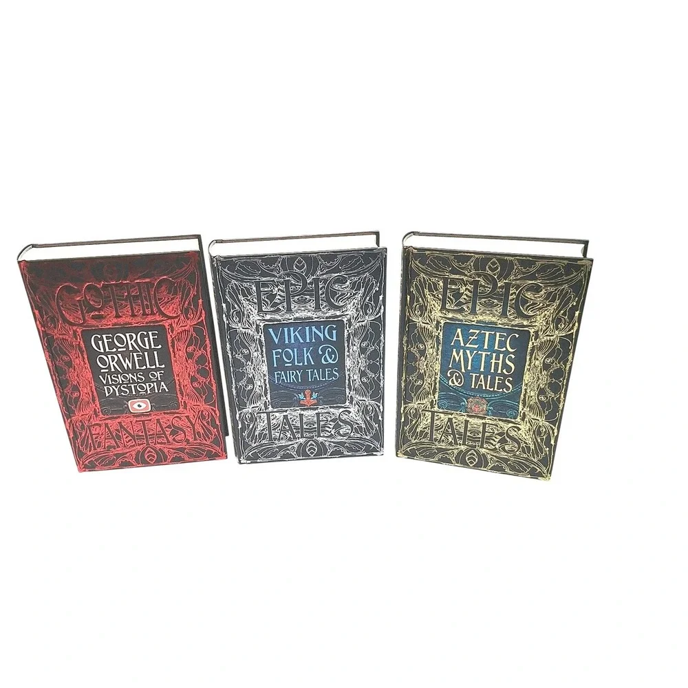 Flame Tree Publishing Epic Tales Gothic Fantasy 3 Book Set Orwell Viking Aztec
